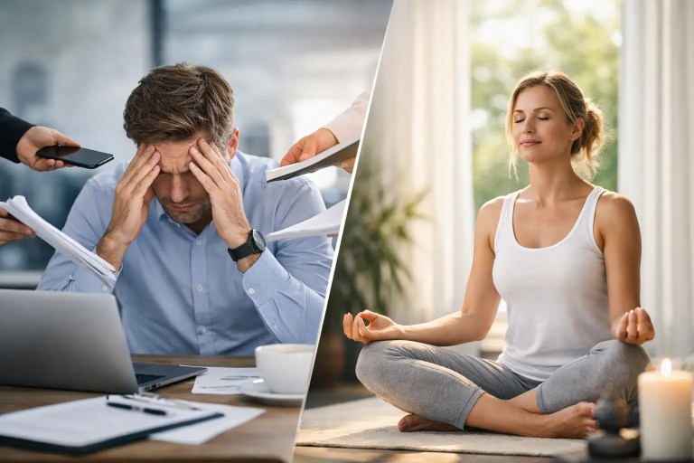 Stresscoaching vs Entspannungstraining